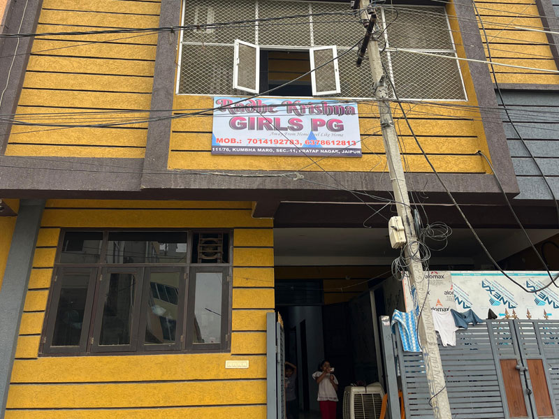 Modern girls hostel accommodation